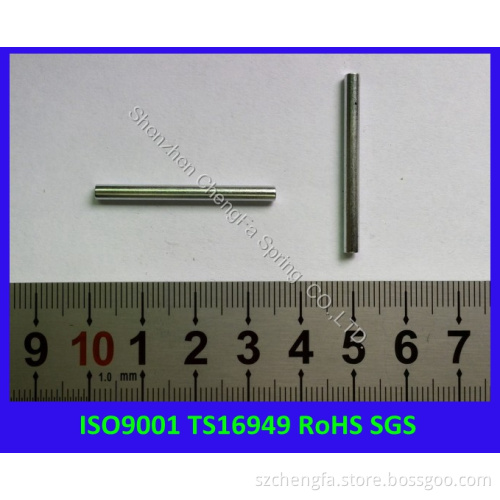 ISO9001 Ts16949 Metal Pin with Zinc Plating